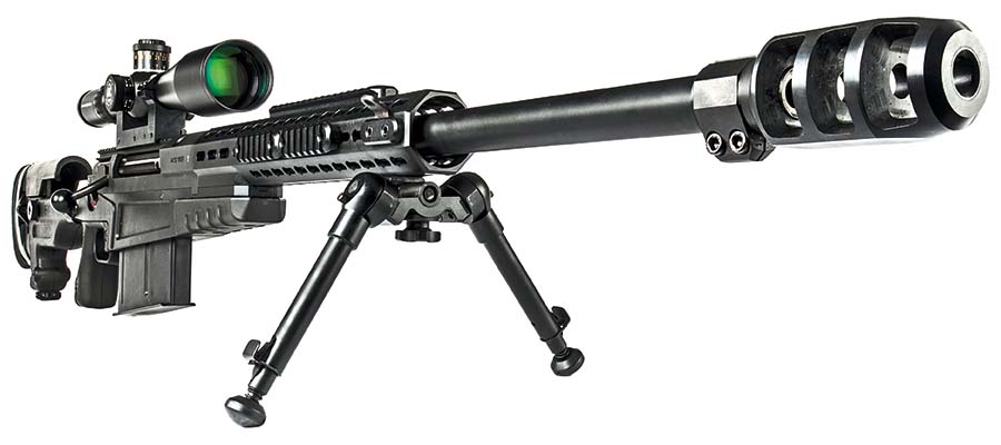 The Barrett 50 BMG M82A1 revolutionized long-range precision shooting as the first shoulder-fired semi-automatic .50 BMG rifle ever manufactured. This legendary platform delivers devastating accuracy at extreme distances while maintaining manageable recoil through Barrett's advanced recoil mitigation system.